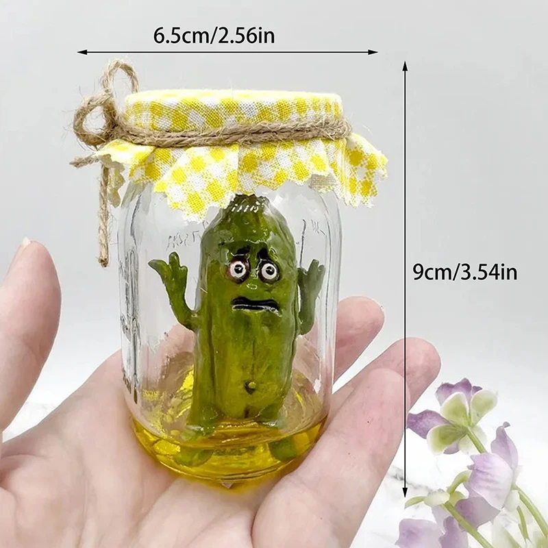 Сварливый маринован в банке скульптура забавная банка Aojiao маринованный