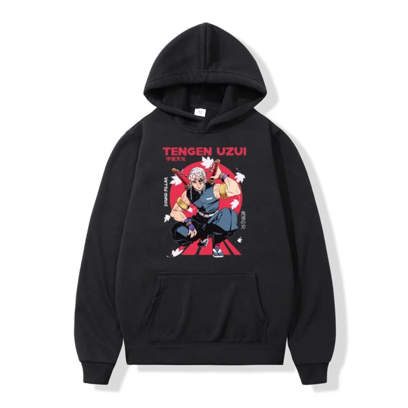 

Anime Demon Slayer Hoodie Japanese Streetwear Printed Hoodies Autumn and Winter Leisure Casual Sweatshirts Sudaderas Pullover