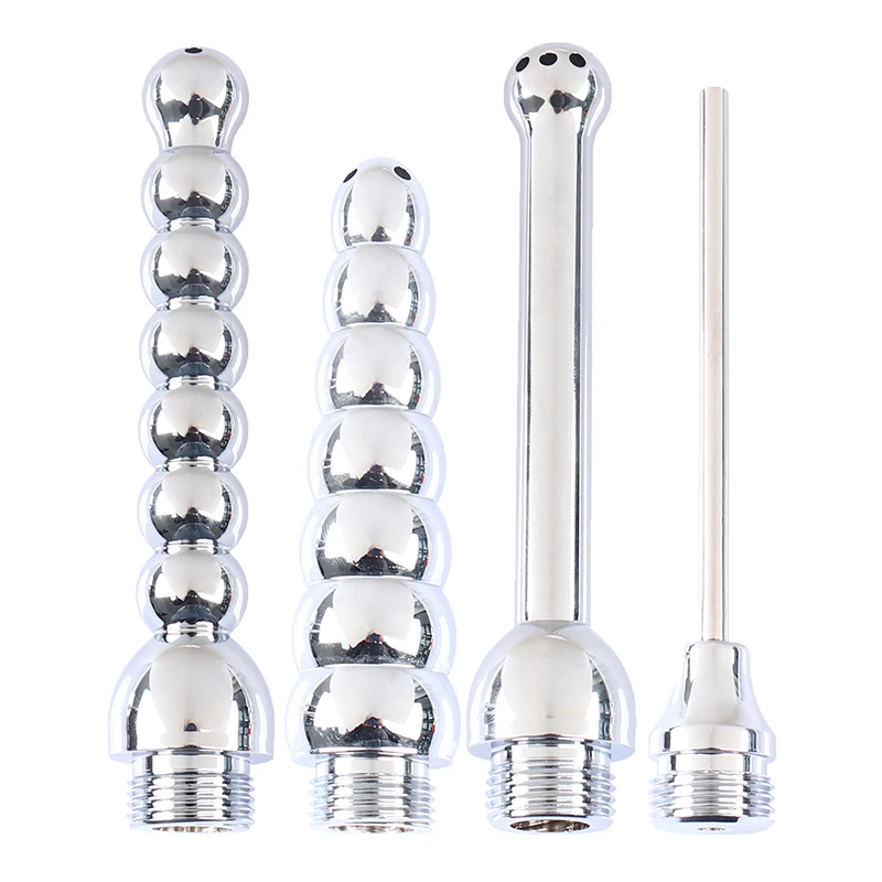 Алюминиевая Анальная клизма для душа биде анальная пробка очистки ануса