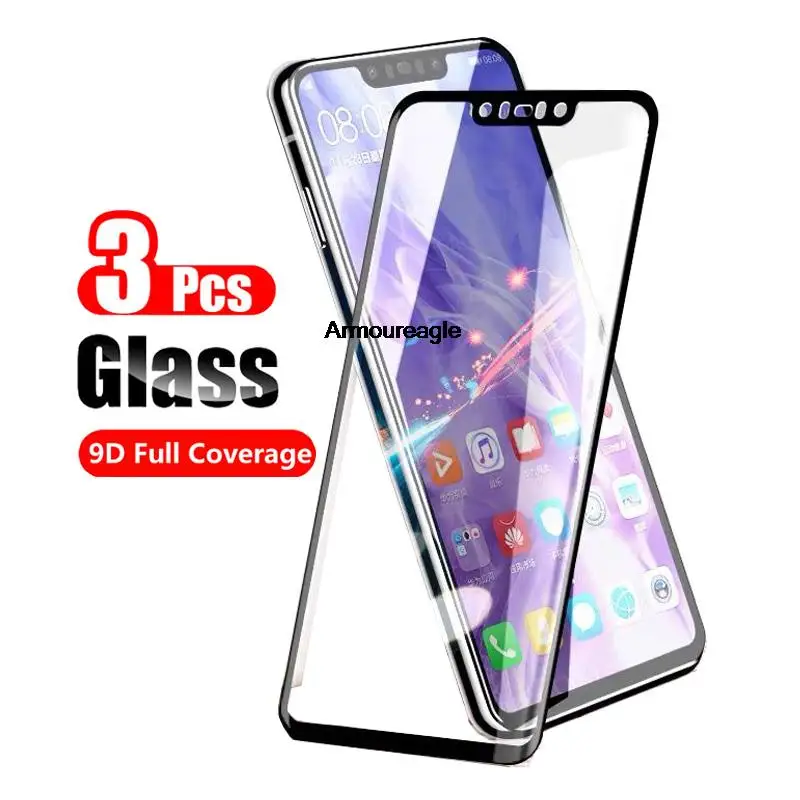 

Закаленное защитное стекло 9D для Huawei Nova 3, 3E, 3i, 3 шт.
