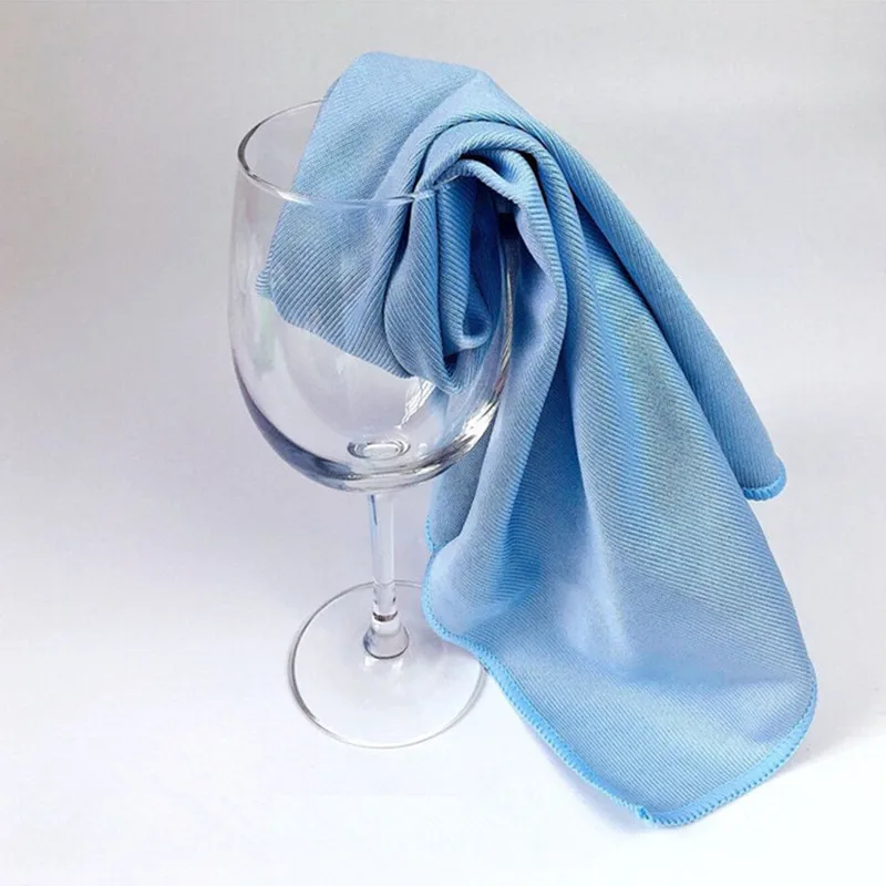Wipe Wine Glass Napkin Metal Polishing Car Window Clean