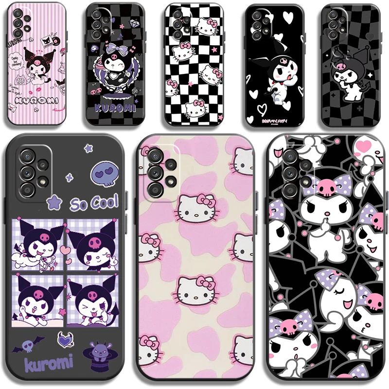 

TAKARA TOMY Hello Kitty Phone Cases For Samsung Galaxy S20 FE S20 Lite S8 Plus S9 Plus S10 S10E S10 Lite M11 M12 Soft TPU Coque