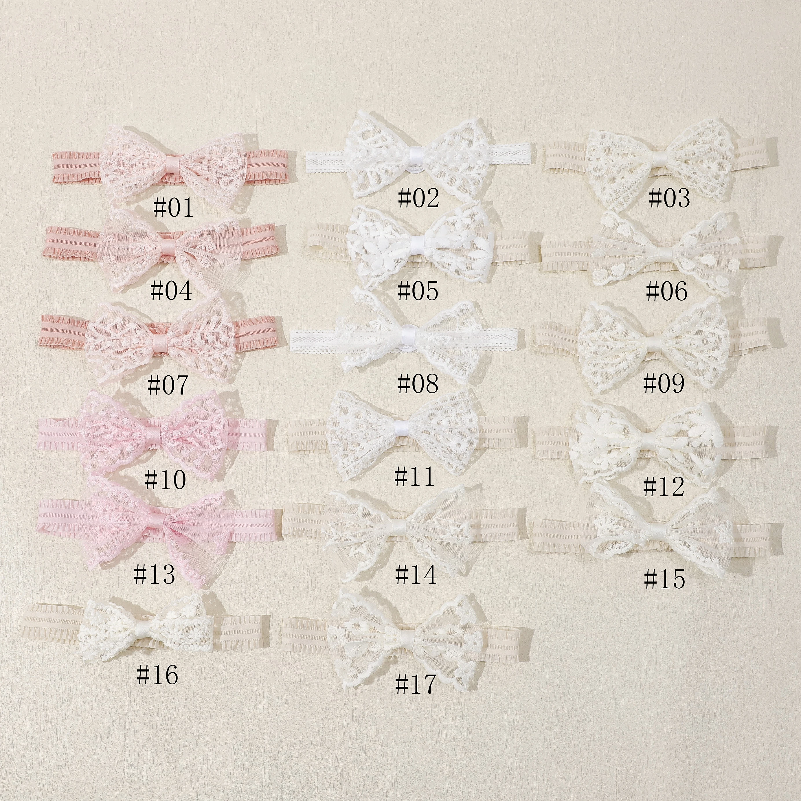 Милая розовая кружевная повязка на голову с бантом милый мягкий бант