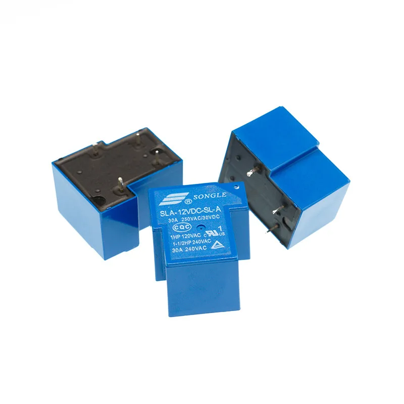 10 шт. реле малой мощности SLA-05V 12V 24VDC 48VDC-SL-A -SL-C 30A
