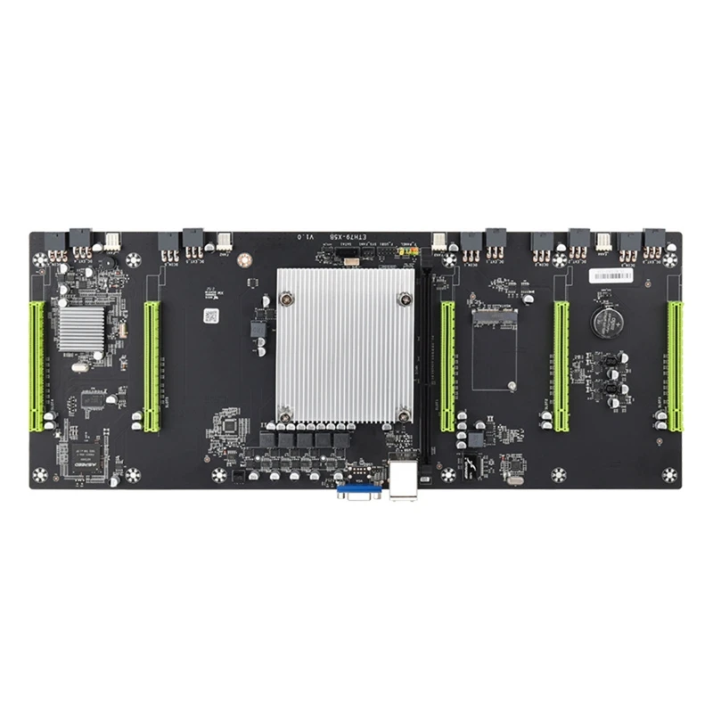 

Материнская плата ETH79 X5B Miner LGA 3060 ЦП поддерживает графическую карту и 5 PCI-E X16