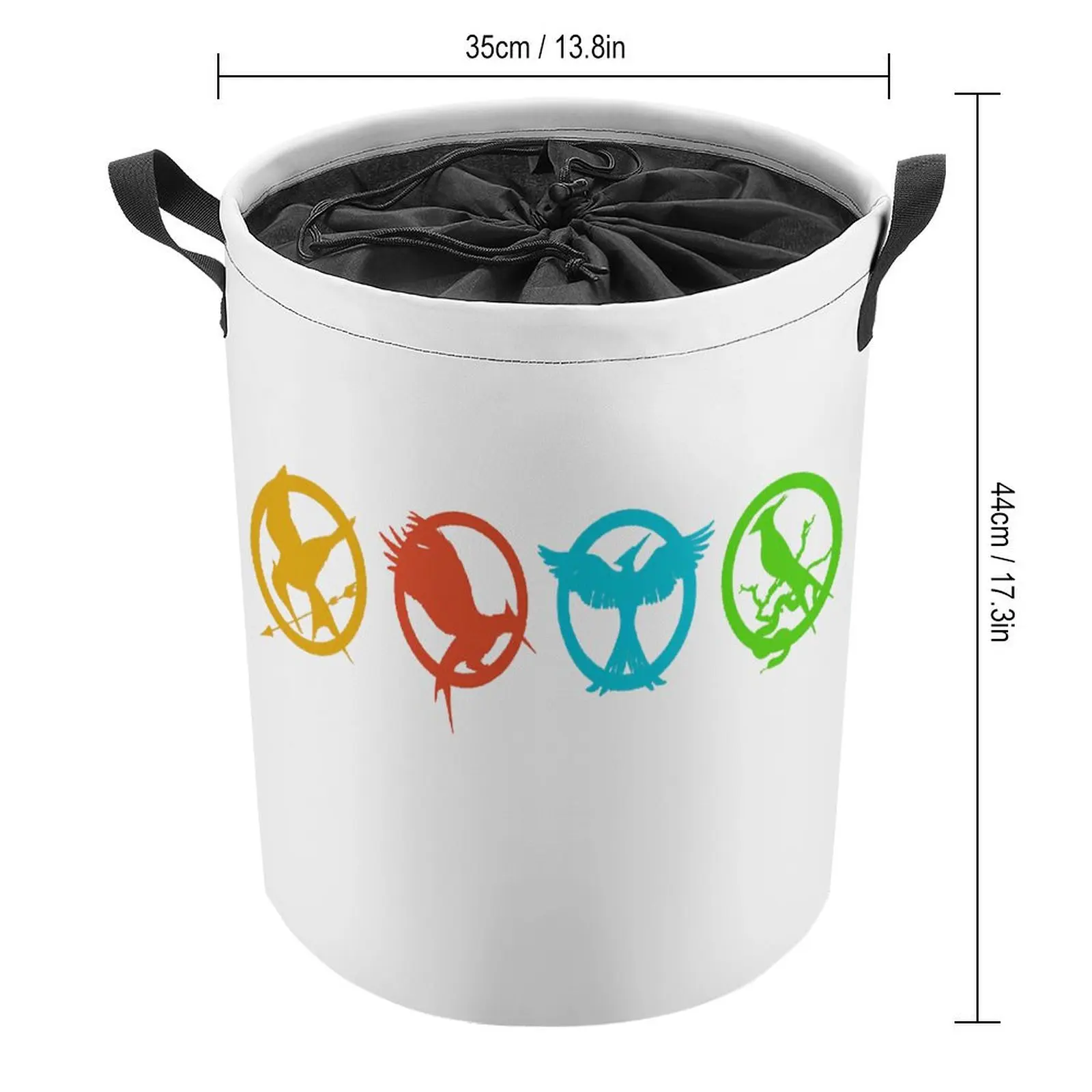 Завяжите свой грязный карман Голодные игры Mockingjay логотипы для Sal