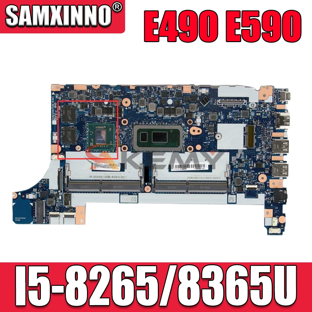 

FE490/FE590/FE480 для ThinkPad E490 E590 NM-B911 материнская плата для ноутбука с бриллиантами/8365U материнская плата 100% полностью протестирована