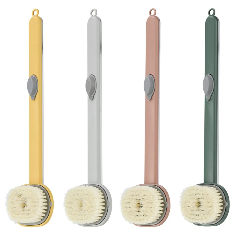 

Многофункциональная съемная щетка для ванны, губка для спины, ванной, душа, щетки с ручкой, массажер, щетка для ванной комнаты