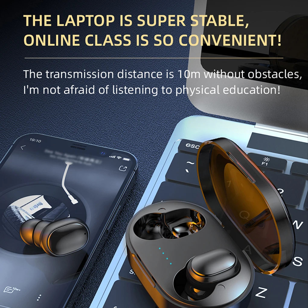 

Bluetooth-наушники E6s PK A6R, TWS, водостойкие, Hi-Fi