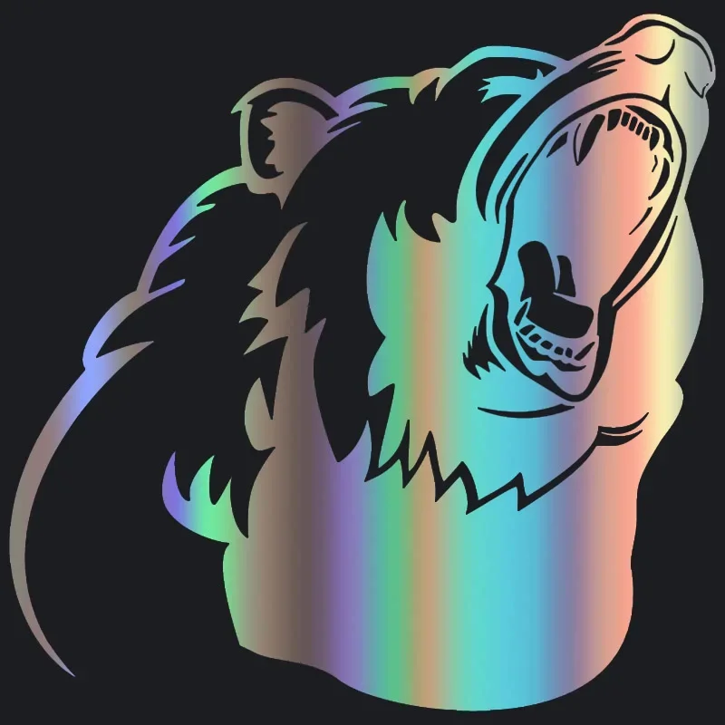 

Автомобильная наклейка, различные размеры, забавный медведь, Виниловая наклейка, автомобильная наклейка s для детской модели, 20 см * 20 см