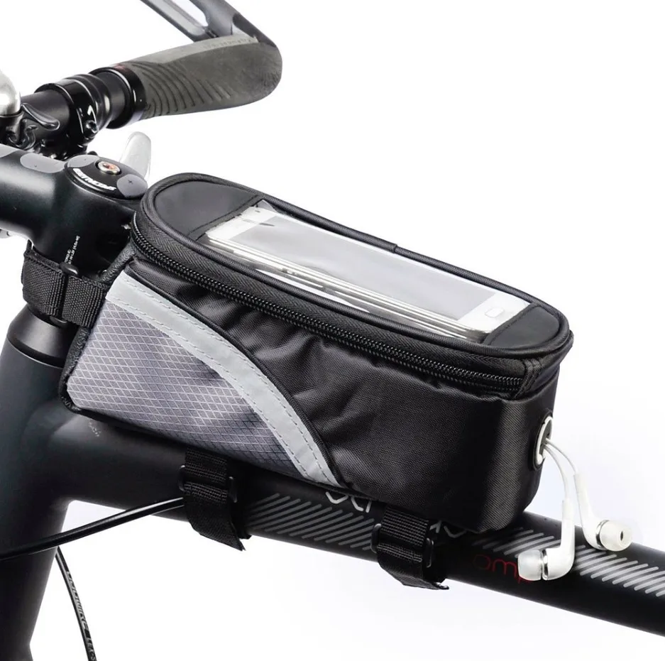 

Waterproof Bag Bike Front Frame Top Tube Bags Cycling Touch Phone Screen Case for Mobile Phone MTB Moutain Road Bike Bag