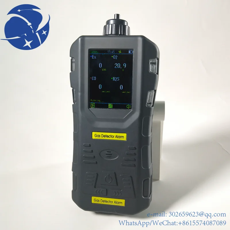 

yyhcportable pump gas detector alarm, oxygen O2, ozone O3, nitric oxide NO monitoring instrument S316