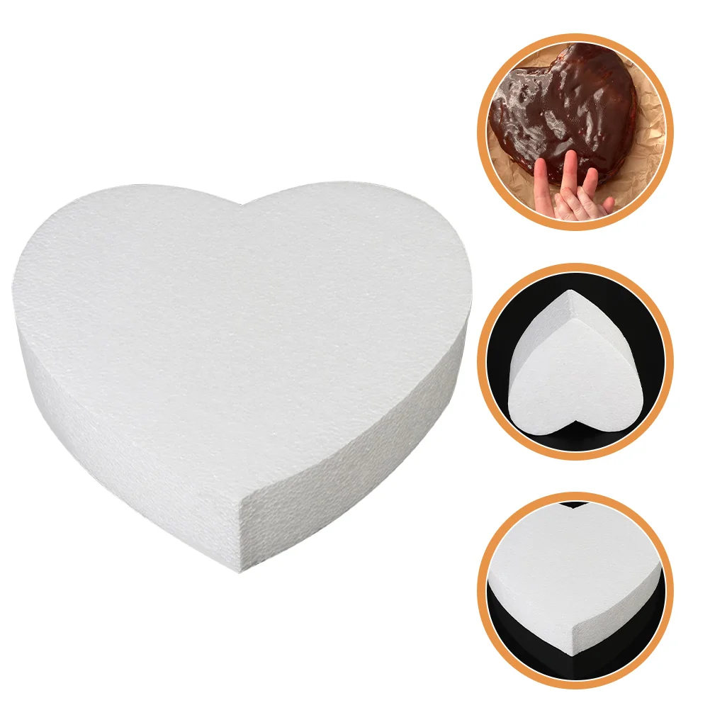 

Cake Foam Heart Dummies Model Fake Dummy Foams 8 Molds Crafts Sand Color Shaped Wedding Baking Decorating 12 Practice Step 6X6
