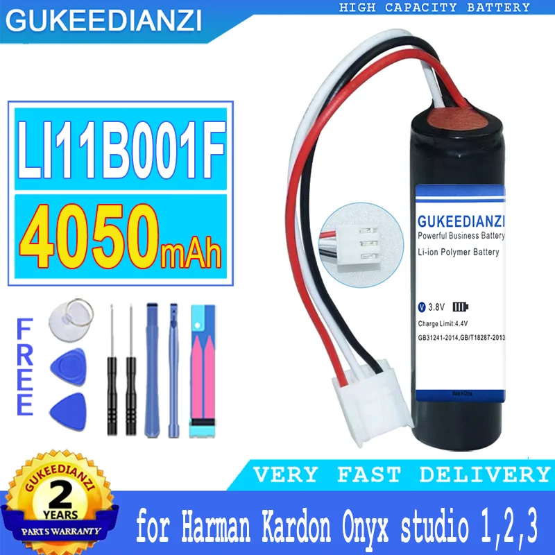 

Bateria 4050mAh High Capacity Battery LI11B001F For Harman Kardon Onyx studio 1 2 3 studio1 studio2 studio3 Speaker Loudspeake