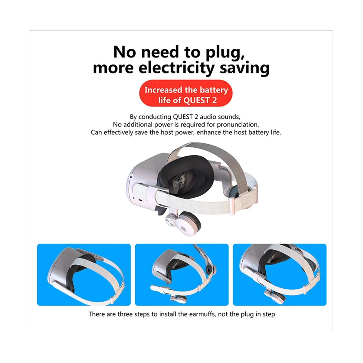 

Для Oculus вопросы 2 гарнитура VR II наушники вопросы 2 направляемые наушники портативные головные уборы аксессуары