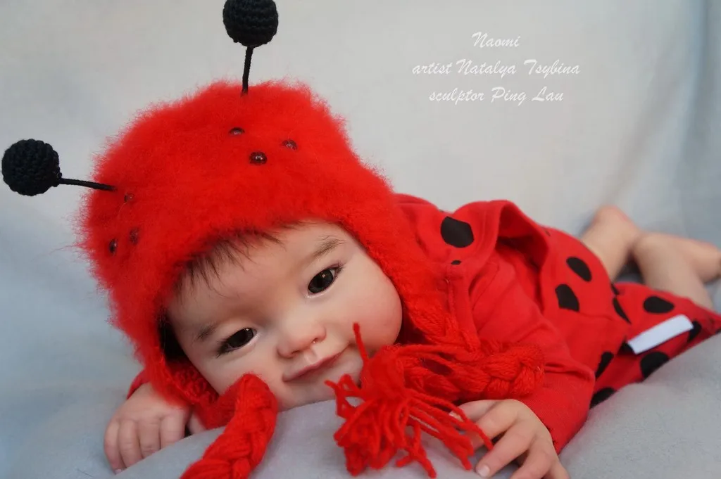 

Набор для новорожденных, комплект необработанной куклы Naomi 20 дюймов, с полными конечностями, виниловый Неокрашенный комплект для творчества, набор для новорожденных