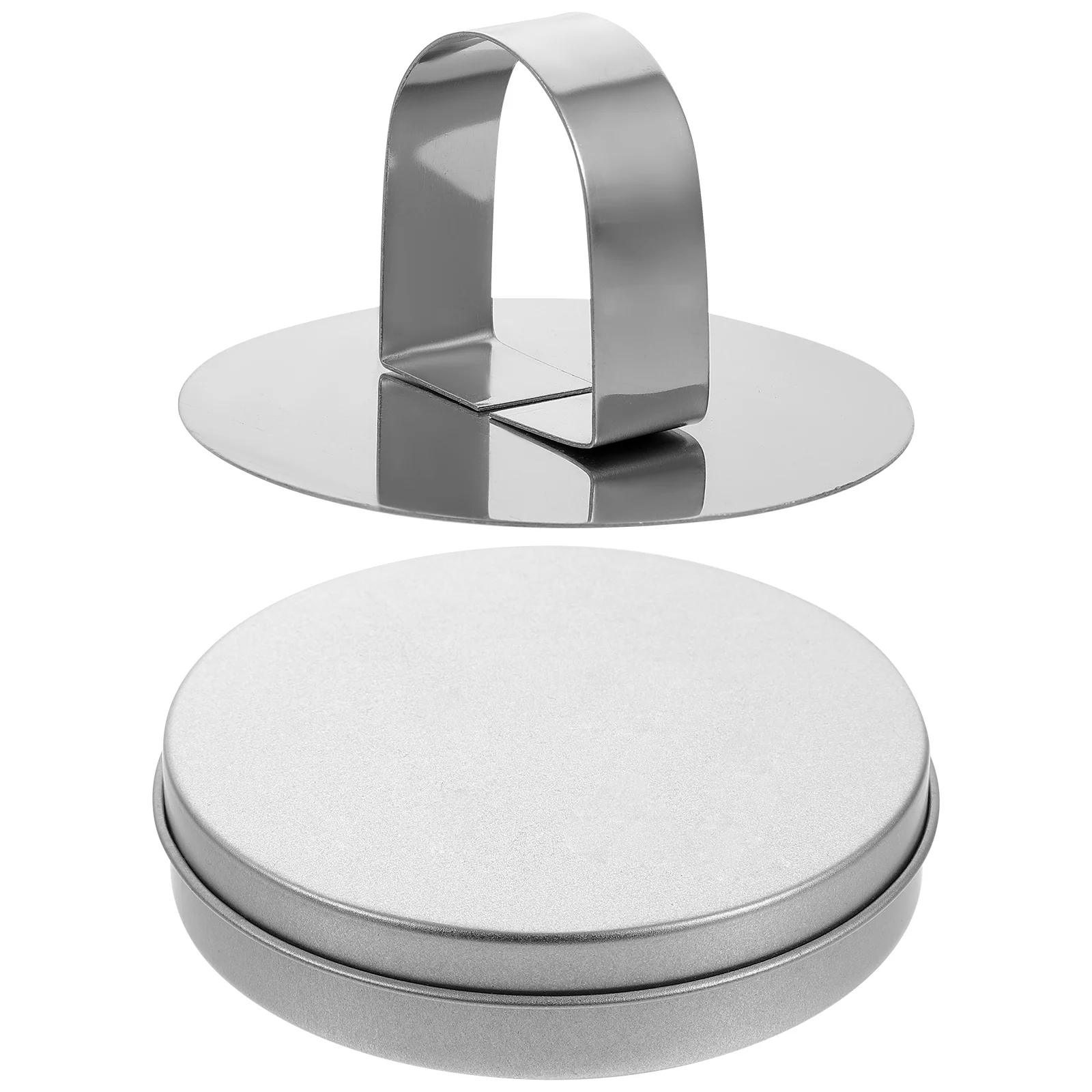 

Cookie Candy Tins Baking Box Koreanchristmas Kit Biscuit Dalgona Supplies Set Diy Tool Metal Tin Press Storage Biscuits Fondant