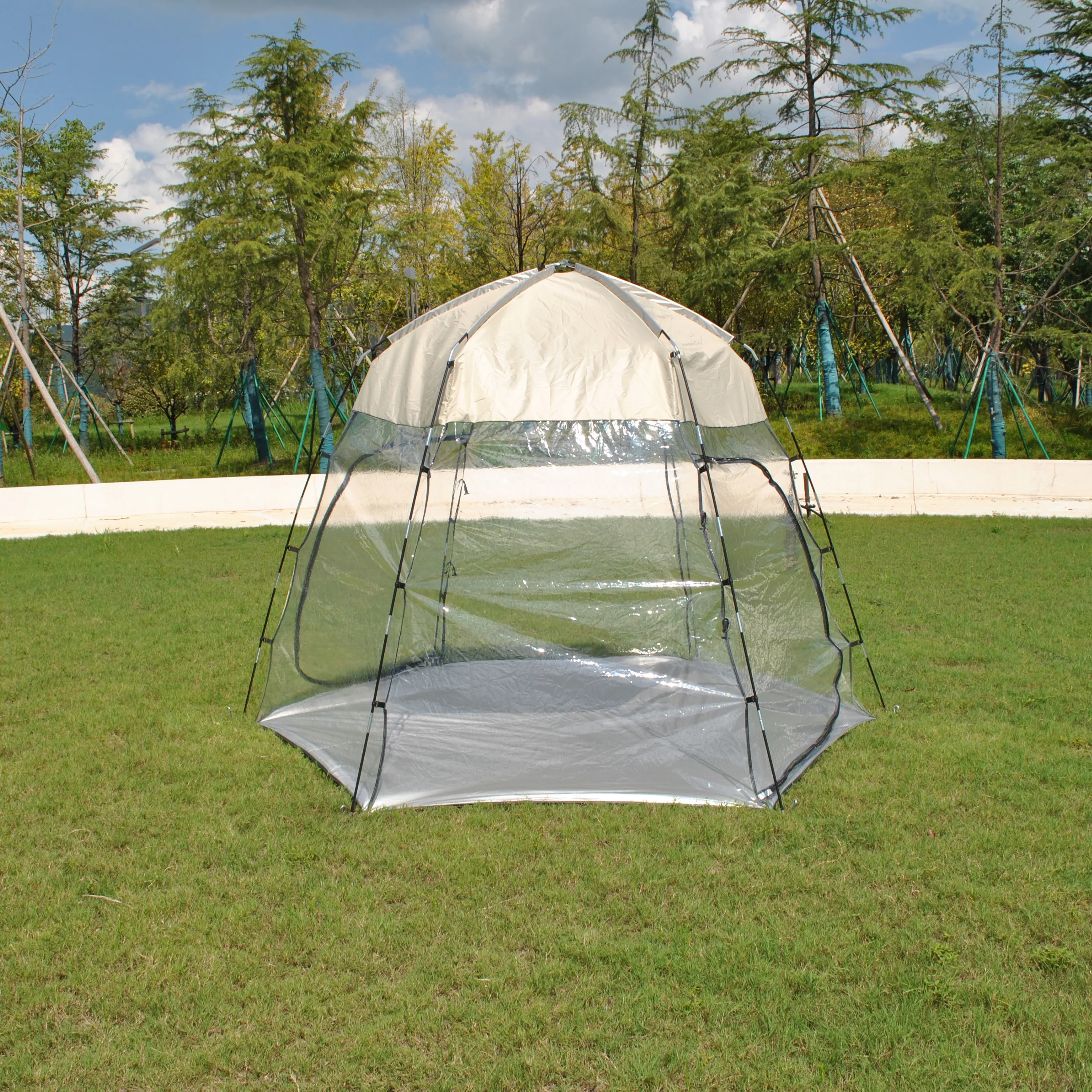 Pod All Weatherproof Sports Tent - 8 Person Shelter Outdoor Bubble 540° Panoramic View Camping tent