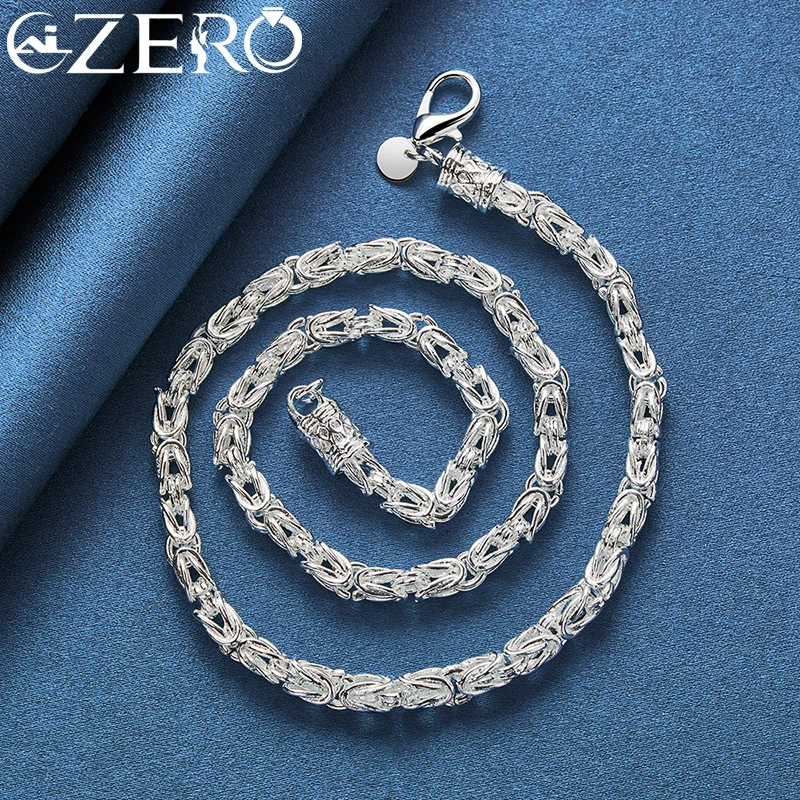 ALIZERO ожерелье из стерлингового серебра 925 пробы 18-каратное золото цепочка для