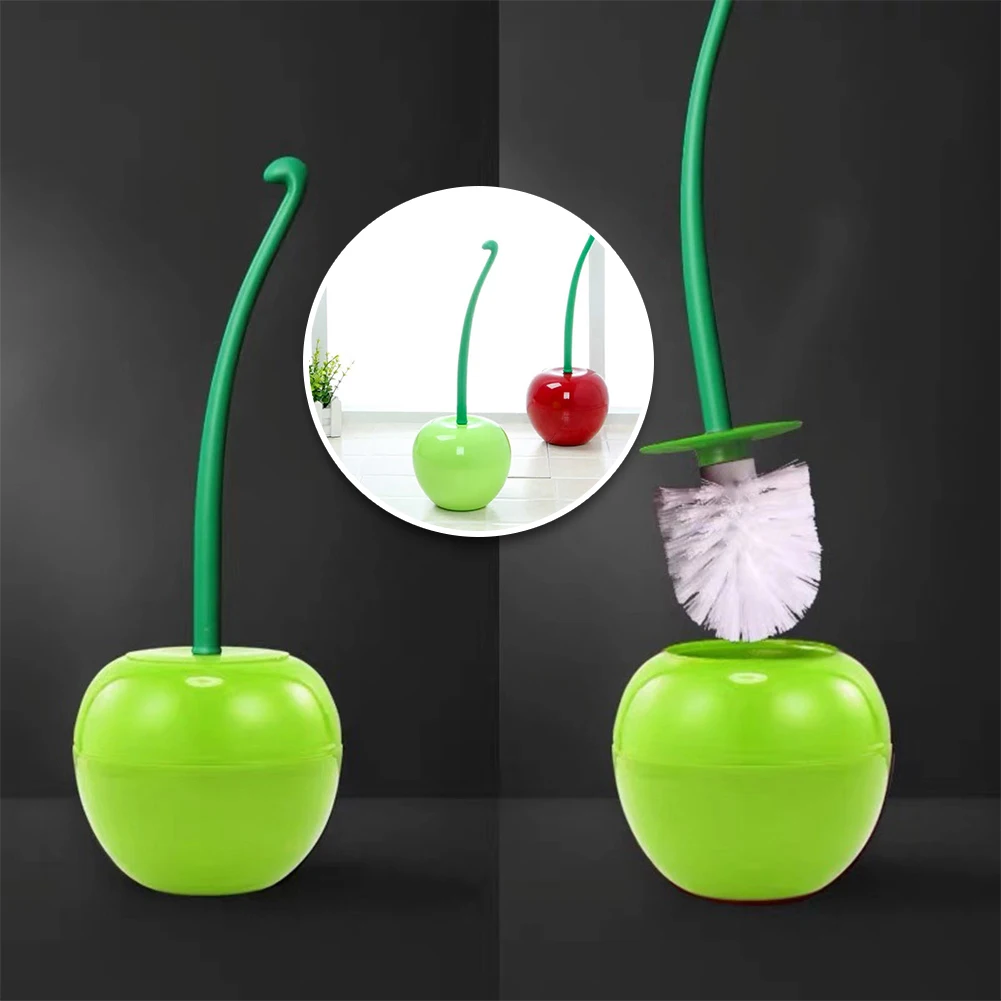 Набор держателей для туалетной щетки милый держатель в форме вишни стоячий