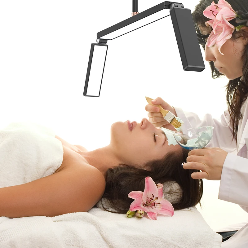 36-дюймовая Большая складная лампа в форме Луны для наращивания ресниц с