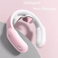 neck massager intelligent neck massage with heat portable cordless massage equipment with 3 modes 15 speeds and remote control
