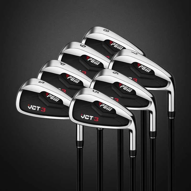 

Putter 7 Irons Golf Clubs for Men Beginners Practicing Clubs Upgraded Surface and High Elasticity Exercise Club 파크골프채 골프채 커버