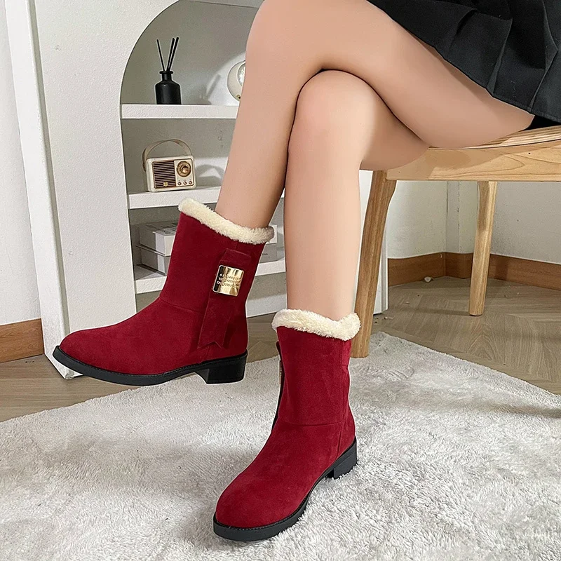 2024 женская обувь высокого качества женские ботинки без шнуровки модные