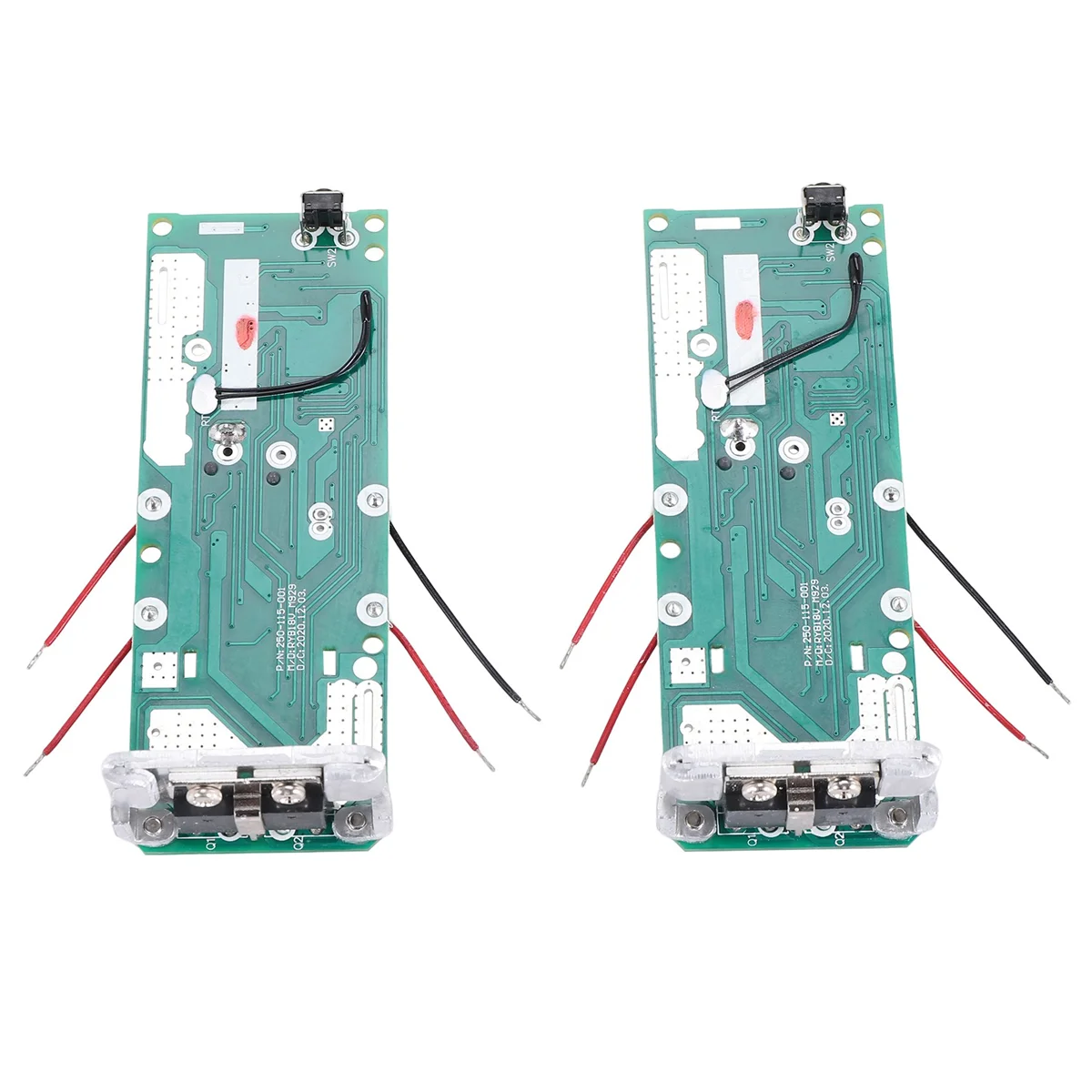 

2Pcs Li-Ion Battery Charging Protection Circuit Board PCB for Ryobi 20V P108 RB18L40 Power Tools Battery