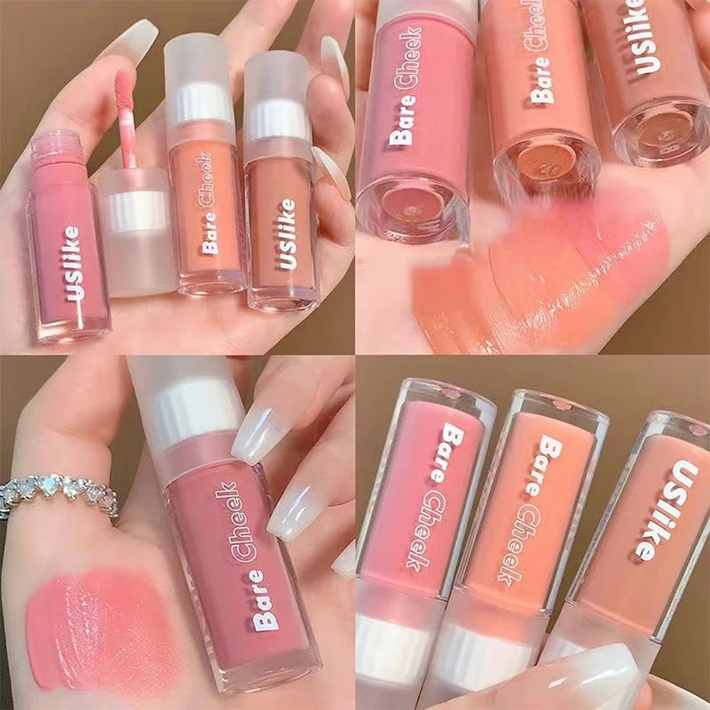 

Монохромные жидкие румяна, натуральные румяна, пудра для женщин, восстанавливающие румяна, пурпурные молочные питьевые Румяна для макияжа, жидкие румяна, поднос для макияжа