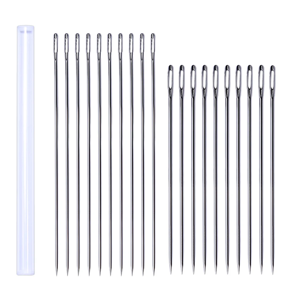 

20PCS Yarn Holder Embroidery for Yarn Hand Sewing Sharps Sewing Large Eye