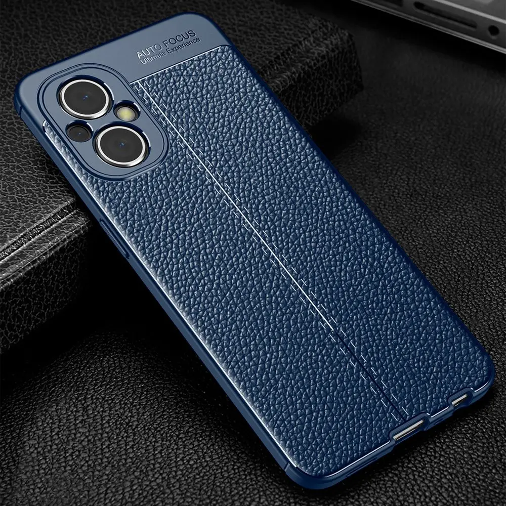 

Soft Case For Oneplus 9 8 7 7T Pro 8T 9R 9RT 10Pro Cover One Plus Nord 2 N20 N10 N100 N200 Cover Leather Grain Silicone Case