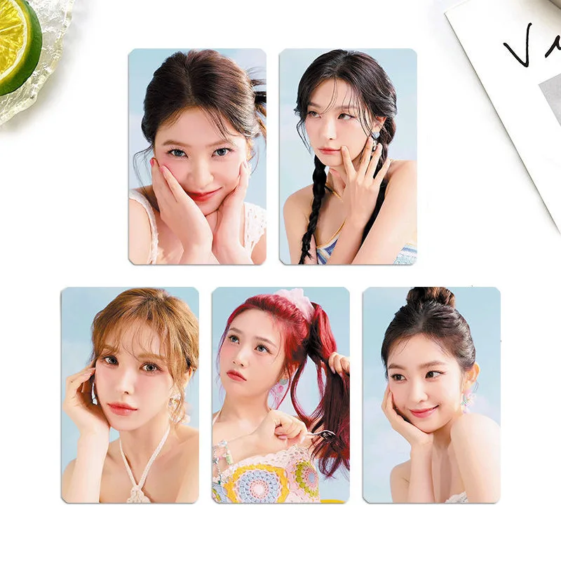 Kpop 5 шт. Irene Kang Seul Gi Joy Yeri 2025 СЕЗОННЫЕ РЫЛЕНИЯ Картка BEHIND Коллекция фанатов Seung-Wan