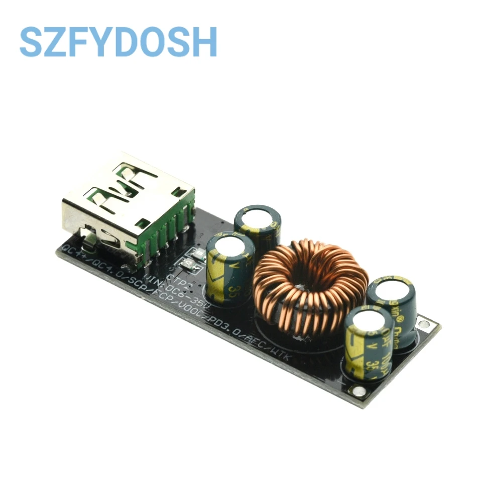 QC4.0 QC3.0 1 2 4-полосный адаптер быстрой зарядки мобильного телефона USB Type-C 6-35 В