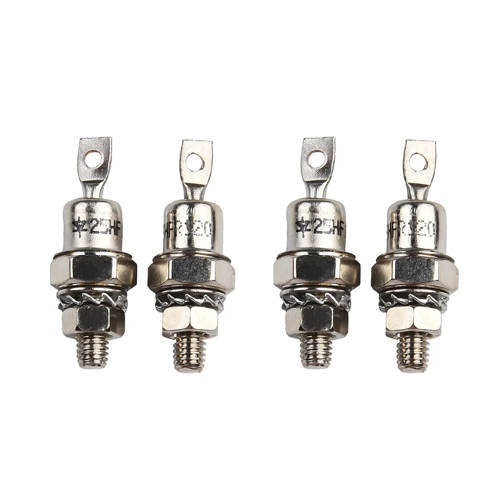 

2 Pair 25HFR120 25HF120 Rectifier Diode Forward/Reverse Polarity Rectifier 25A 4mm Rectifier For Battery Charging Converters