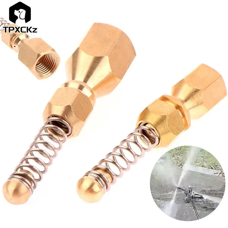 

Насадка для шланга высокого давления, насадка для канализации, трубопровод для очистки, Мойка под давлением, шланг, адаптер для очистки труб, открытие засорения сточных вод