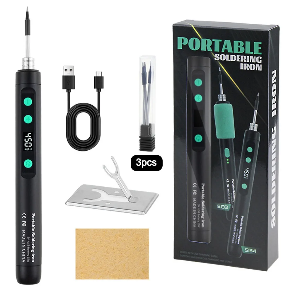 

Cordless Digital Display Soldering Iron Kit