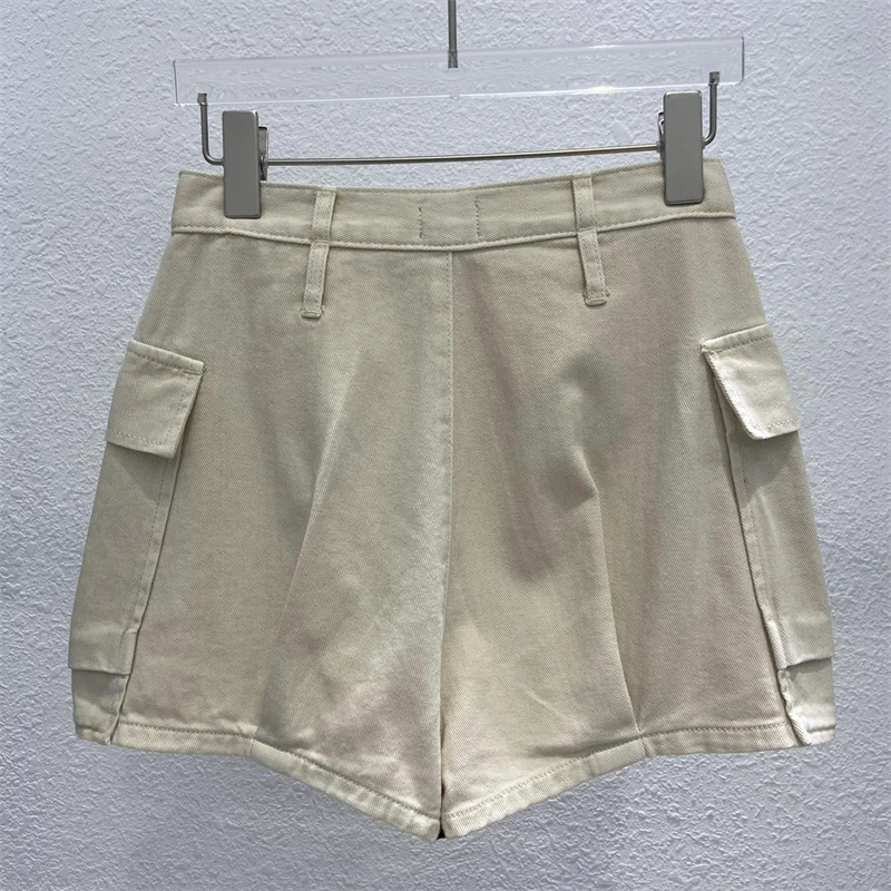 Женские шорты новинка лета 2025 г. облегающие женские джинсы с низкой талией.