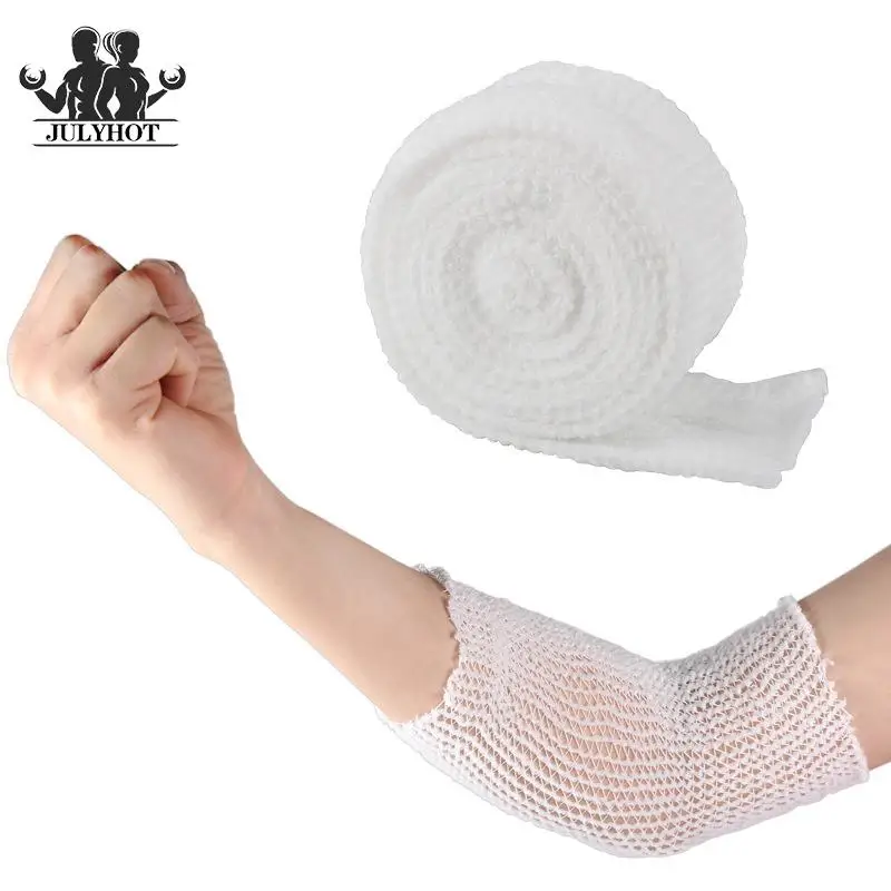 

Tubular Wound Roll Tape Finger Care Bandages Band Stretch Cover Tube Knee Burn Wounds Wrap Legs Tubing