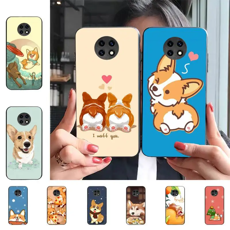 

Kawaii Corgi Phone Case For Redmi 9 5 S2 K30pro Silicone Fundas for Redmi 8 7 7A note 5 5A Capa