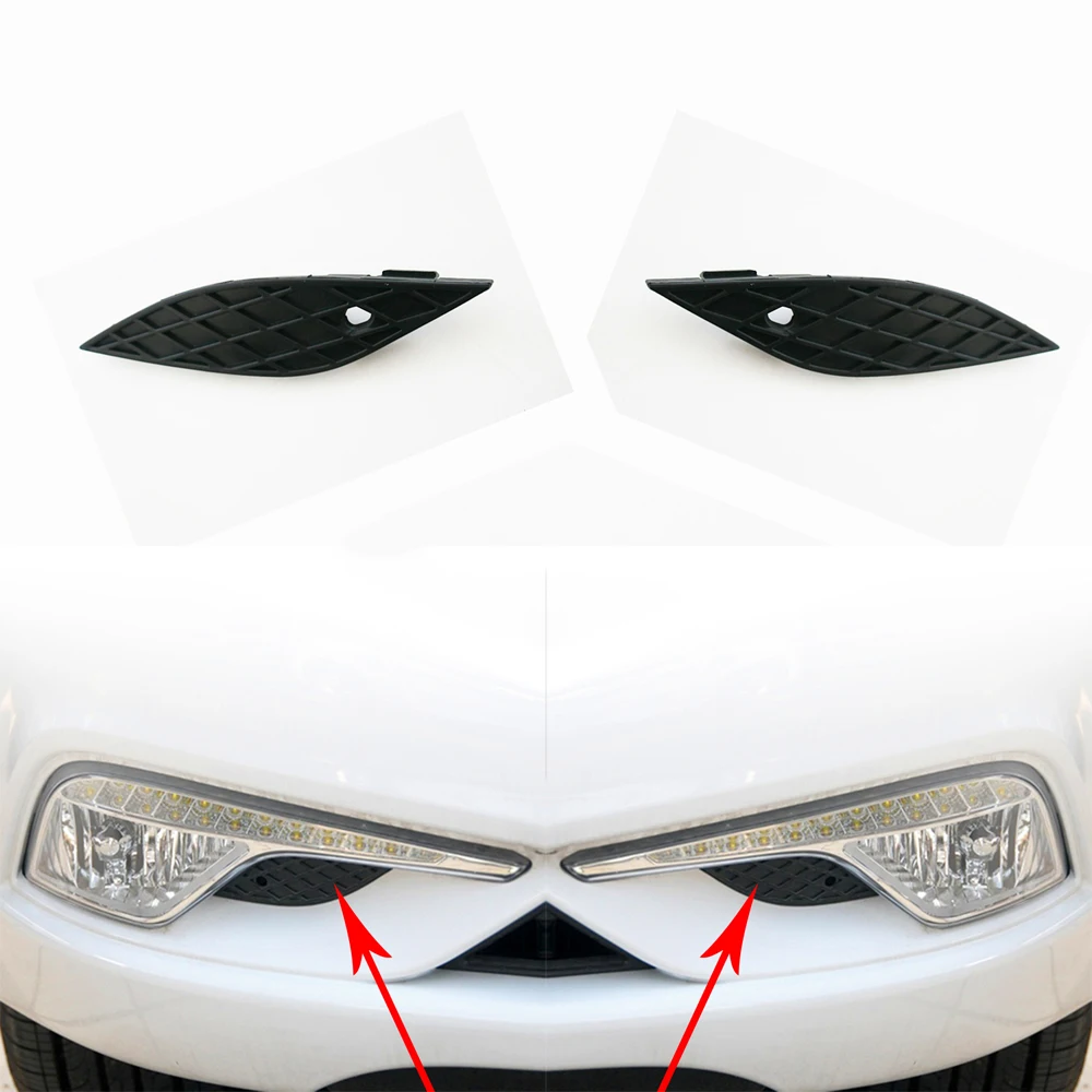 

Крышка противотуманной фары для Hyundai Sonata 2013 2014 2015, корпус противотуманной фары, вентиляционное отверстие, передний бампер автомобиля, решетка дальнего света, крышка