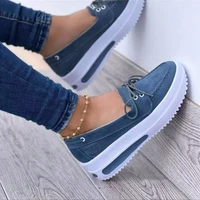 chunky sneakers women 2022 new solid color thick bottom lace up walking womens shoes female breathable non slip platform shoes