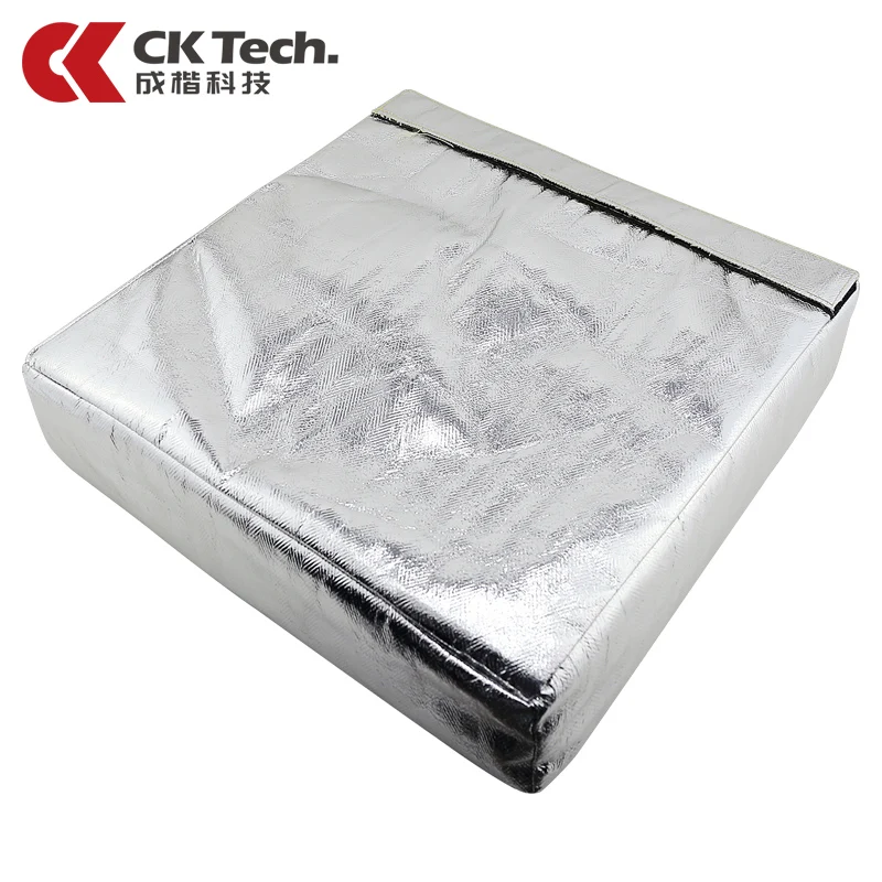 Подушки CK Tech из алюминиевой фольги для сварщиков для защиты головы и колена, устойчивые к высоким температурам, вставки на колени сварщика