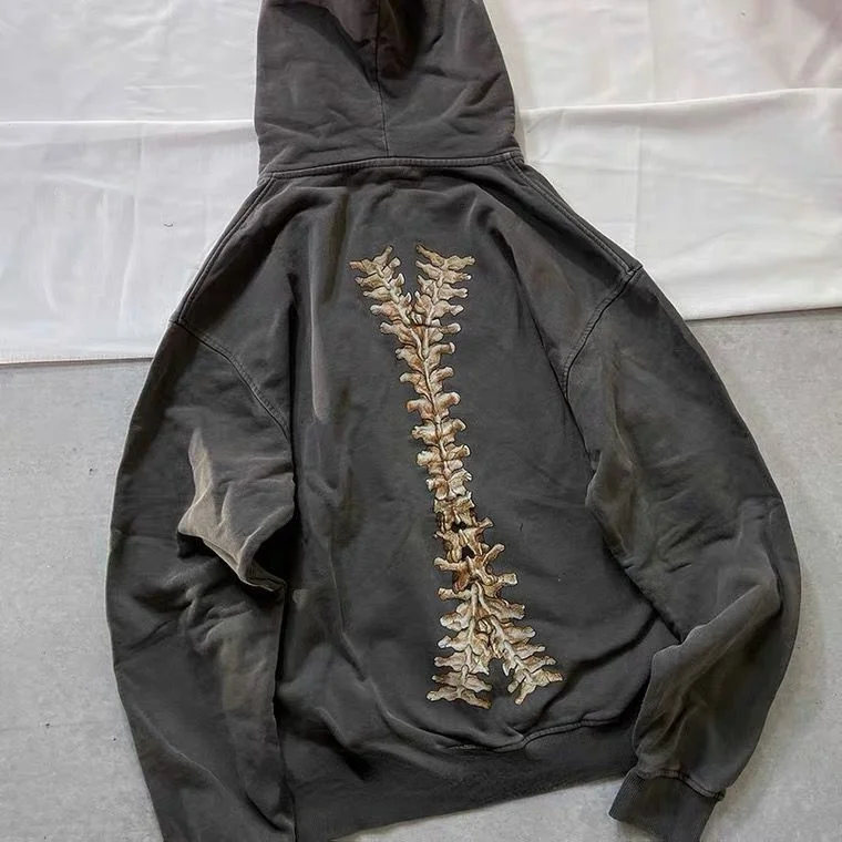 

Diamond Rhinestone Y2k Hoodies Women Men American Loose Pocket Rib Jacket Korea Harajuku Men Streetwear Trend Pocket Harajuku