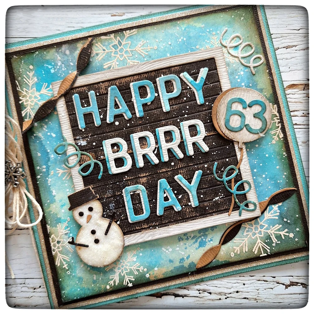 Режущие штампы серебряного цвета для скрапбукинга