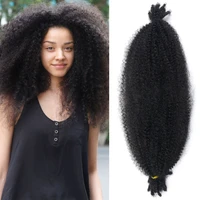 18 inch synthetic separated springy afro marley twist braiding hair for faux locs crochet hair spring twist hair extensions