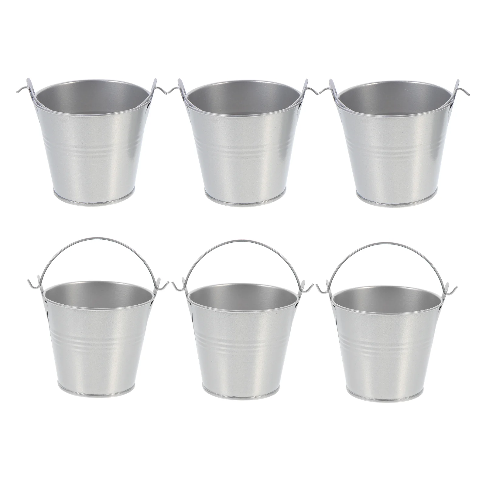 

Buckets Bucket Galvanized Jug Vase Pot Flower Gift Creative Iron Metalpail Favor Snacks Flowerpot Chic Beds Shabbyhousehold