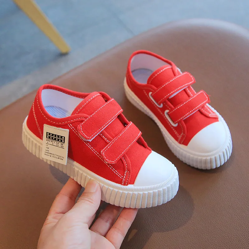 

Туфли Для Мальчиков Парусиновые, летние, 2022, с круглым носком, на толстой подошве, Нескользящие, универсальные