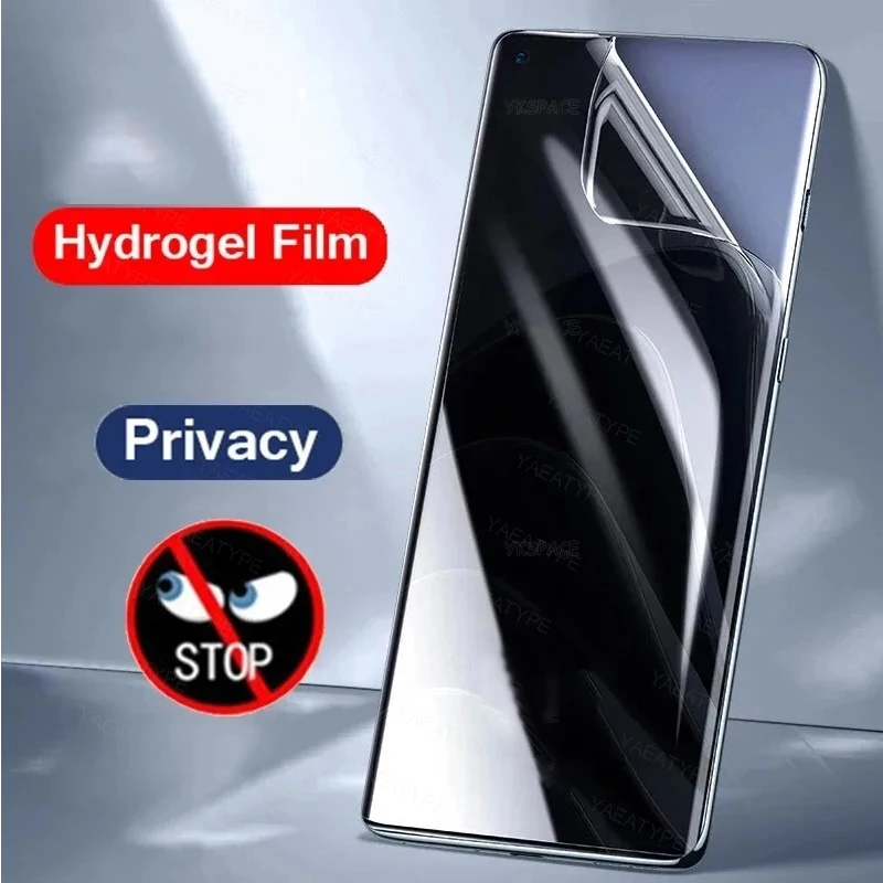 Антишпионская Гидрогелевая пленка для защиты экрана Infinix Note Hot 30i X669C 30 X6833B Play Smart 7