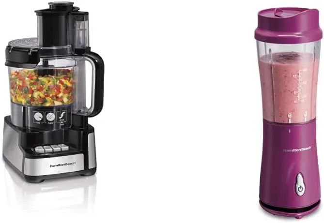 Stack & Snap Food Processor and Vegetable Chopper, Black (70